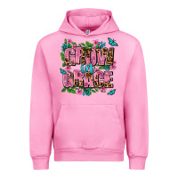 Fuchsia Pink grow in grace Urban Hoodie - AdoDesignShop