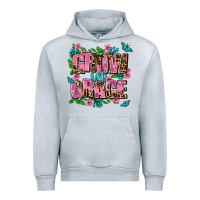 Heather Grey grow in grace Urban Hoodie - AdoDesignShop