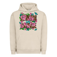 Pigment French Oak grow in grace Urban Hoodie - AdoDesignShop