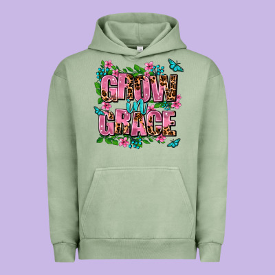 Grow In Grace Urban Hoodie Designed By Adodesignshop