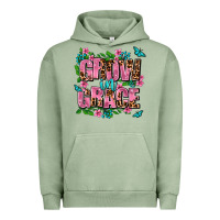 Pigment Oil Green grow in grace Urban Hoodie - AdoDesignShop