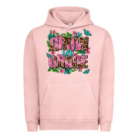 Pigment Salmon grow in grace Urban Hoodie - AdoDesignShop
