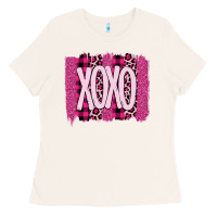 Bone Love Xoxo Brushstrokes Valentines Ladies Tee - Bettercallsaul