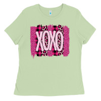 Matcha Love Xoxo Brushstrokes Valentines Ladies Tee - Bettercallsaul