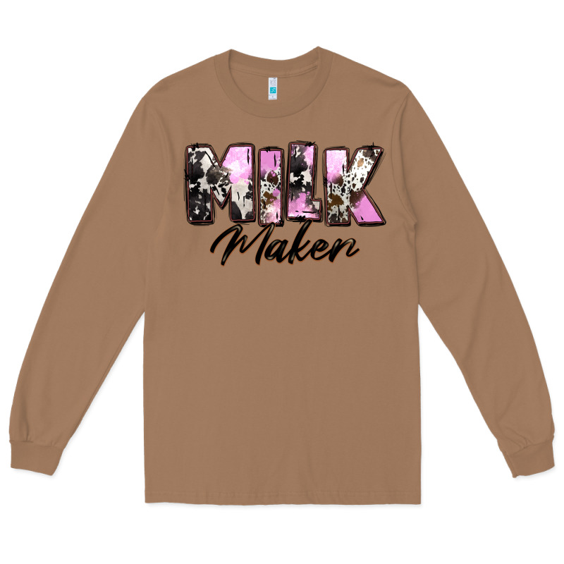 Milk Maker Mother's Day Long Sleeve Tee by CowGirlArtShop | Teevron