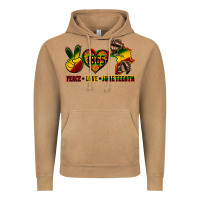 Vintage Camel peace love juneteenth Vintage Hoodie - CowGirlArtShop