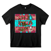 Black xoxo calf heifer Heavy Core Tee - JahusDesignShop