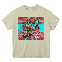 Mossy xoxo calf heifer Heavy Core Tee - JahusDesignShop