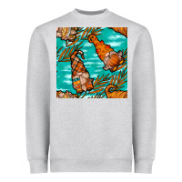 Fall Gnomes Seamless Pattern Heavyweight Sweatshirt | Teevron