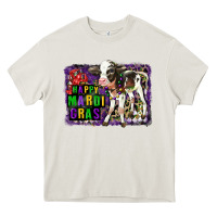 Cream Mardi Gras Calf Heavy Core Tee - LillyAllenDesigns