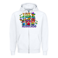 White love gnome no bounds Zipper Hoodie - CowhideDigitalArt