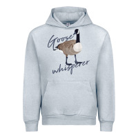 Heather Grey Canadian Goose Whisperer Shirt Funny Cute Bird Hunter Gift 2 Urban Hoodie - minhPixels