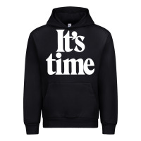 Black its time Urban Hoodie - minhPixels