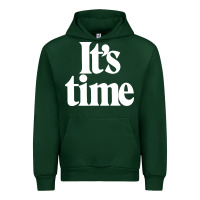 Forest Green its time Urban Hoodie - minhPixels