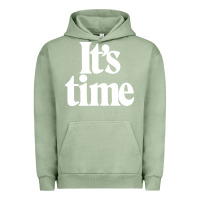Pigment Oil Green its time Urban Hoodie - minhPixels