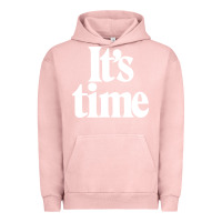 Pigment Salmon its time Urban Hoodie - minhPixels