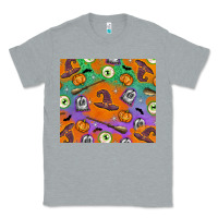 Heather Grey Halloween Classic Tee - texasbilliewilder