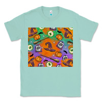 Seafoam Halloween Classic Tee - texasbilliewilder