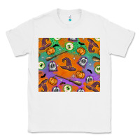 White Halloween Classic Tee - texasbilliewilder