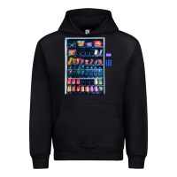 Black Funny Costumes for Halloween Vending Machine Silvester Urban Hoodie - minhPixels