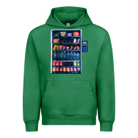 Emerald Funny Costumes for Halloween Vending Machine Silvester Urban Hoodie - minhPixels