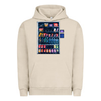 Pigment French Oak Funny Costumes for Halloween Vending Machine Silvester Urban Hoodie - minhPixels