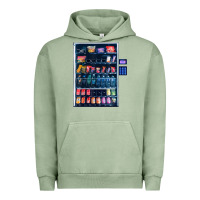 Pigment Oil Green Funny Costumes for Halloween Vending Machine Silvester Urban Hoodie - minhPixels