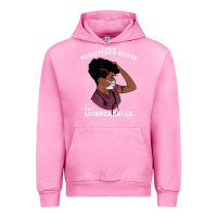 Fuchsia Pink Registered Nurse Gift Phenomenal Black Nurse Nursing Student Urban Hoodie - minhPixels
