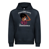 Navy Registered Nurse Gift Phenomenal Black Nurse Nursing Student Urban Hoodie - minhPixels