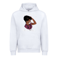White Registered Nurse Gift Phenomenal Black Nurse Nursing Student Urban Hoodie - minhPixels