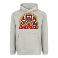 Moon Dust america sunflower rainbow Heavyweight Hoodie - Artiststas