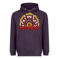 Plum america sunflower rainbow Heavyweight Hoodie - Artiststas