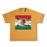 Peanut Butter Mexican Flag Urban Heavy Tee - RanaPortraitStore