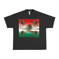 Mexican Flag Urban Heavy Tee | Teevron