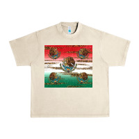 Sandshell Mexican Flag Urban Heavy Tee - RanaPortraitStore