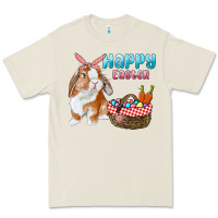 Bone Happy Easter Bunny And Egg Basket Premium Tee - RanaPortraitStore