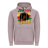 Vintage Zinc juneteenth queen black woman afro queen Vintage Hoodie - CowGirlArtShop
