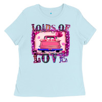 Baby Blue Loads Of Love Ladies Tee - Bettercallsaul