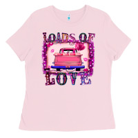 Bubblegum Pink Loads Of Love Ladies Tee - Bettercallsaul