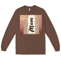 Chestnut Rose gold mom leopard glitter Long Sleeve Tee - CowGirlArtShop