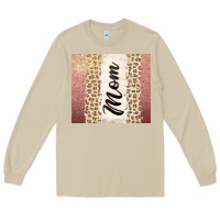 Mushroom Rose gold mom leopard glitter Long Sleeve Tee - CowGirlArtShop