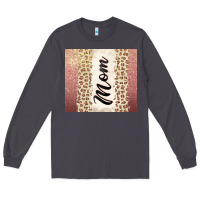 Smoke Rose gold mom leopard glitter Long Sleeve Tee - CowGirlArtShop