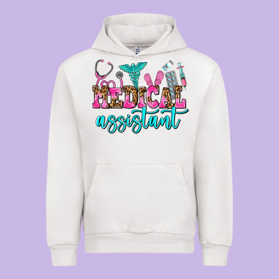 Medical Assistant Urban Hoodie Designed By Adodesignshop