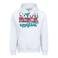 White medical assistant Urban Hoodie - AdoDesignShop
