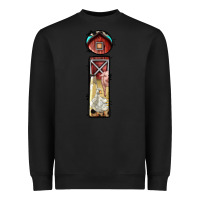 Black farm life alphabet lowercase letters i Heavyweight Sweatshirt - BundleAndBundleShop