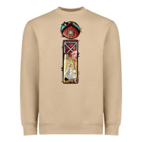 Mushroom farm life alphabet lowercase letters i Heavyweight Sweatshirt - BundleAndBundleShop