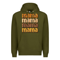 Army Green mama fall Premium Hoodie - BundleAndBundleShop