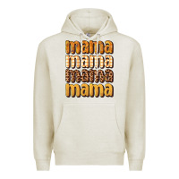 Oatmeal Heather mama fall Premium Hoodie - BundleAndBundleShop