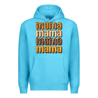 Ocean Blue mama fall Premium Hoodie - BundleAndBundleShop