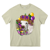 Mossy Mardi Gras Longhorn Calf Heavy Core Tee - LillyAllenDesigns